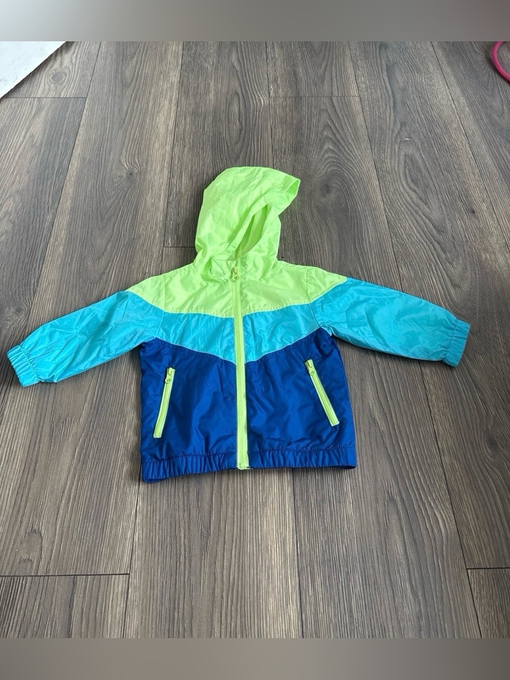 Wonder Nation Blue & Green Windbreaker
